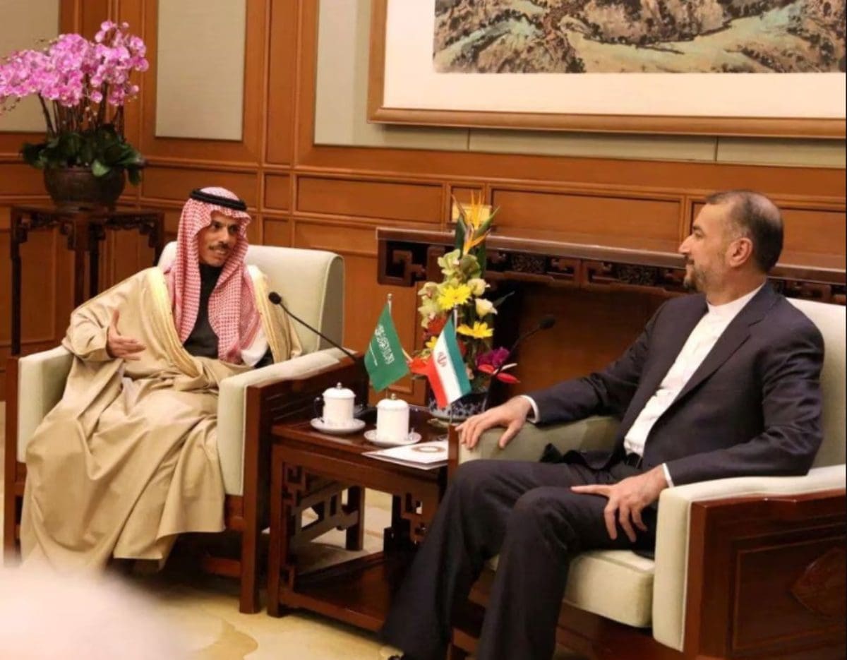 اجتماع مسؤولون سعوديون وإيرانيون كبار في الصين لإعادة العلاقات الدبلوماسية