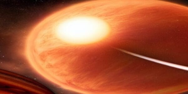  حدث فلكي نادر: رصد نجم عملاق يبتلع كوكب بحجم المشترى