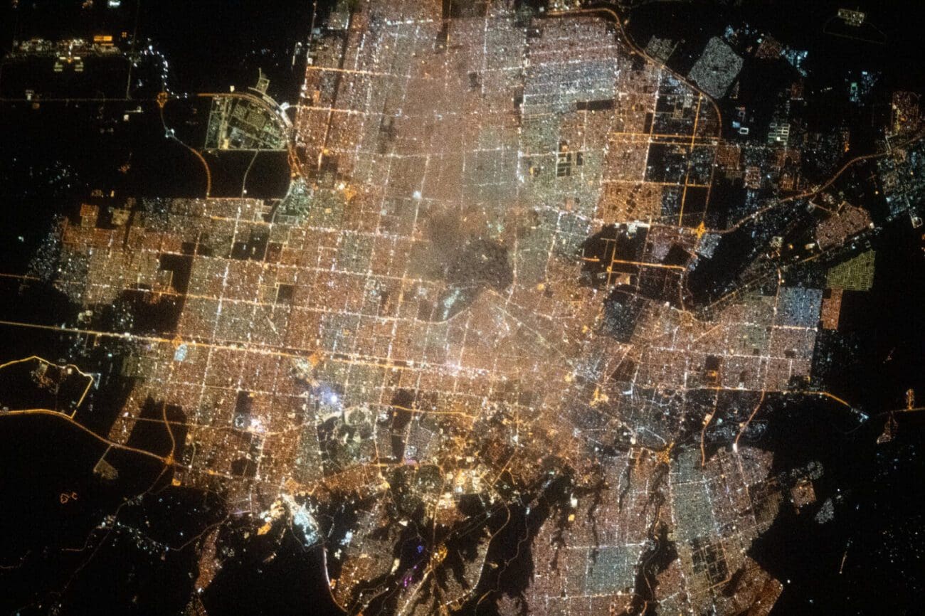 الرياض من محطة الفضاء 2