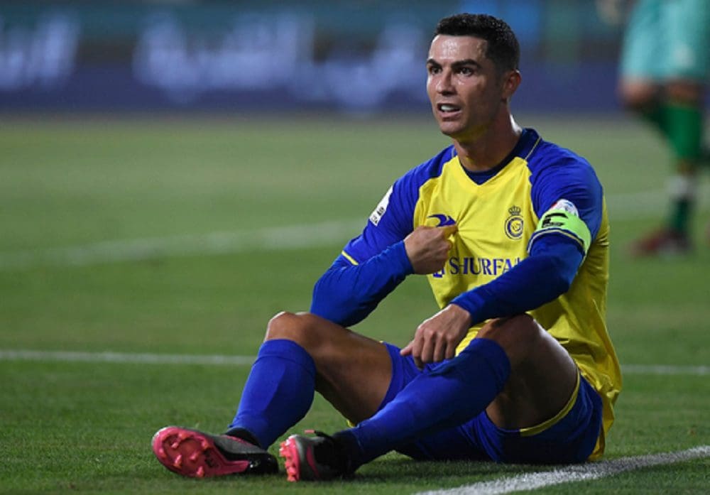 رونالدو مهدد بالغياب عن النصر السعودي في مباراة الخليج القادمة