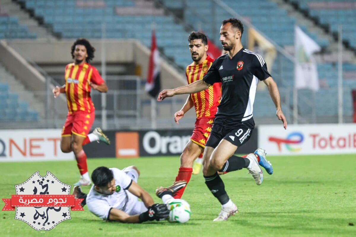 من مواجهة الأهلي المصري والترجي الرياضي التونسي في ذهاب نصف نهائي دوري أبطال أفريقيا 2023