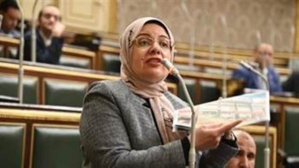 نائبة البرلمان المصري ريهام عبد النبي 