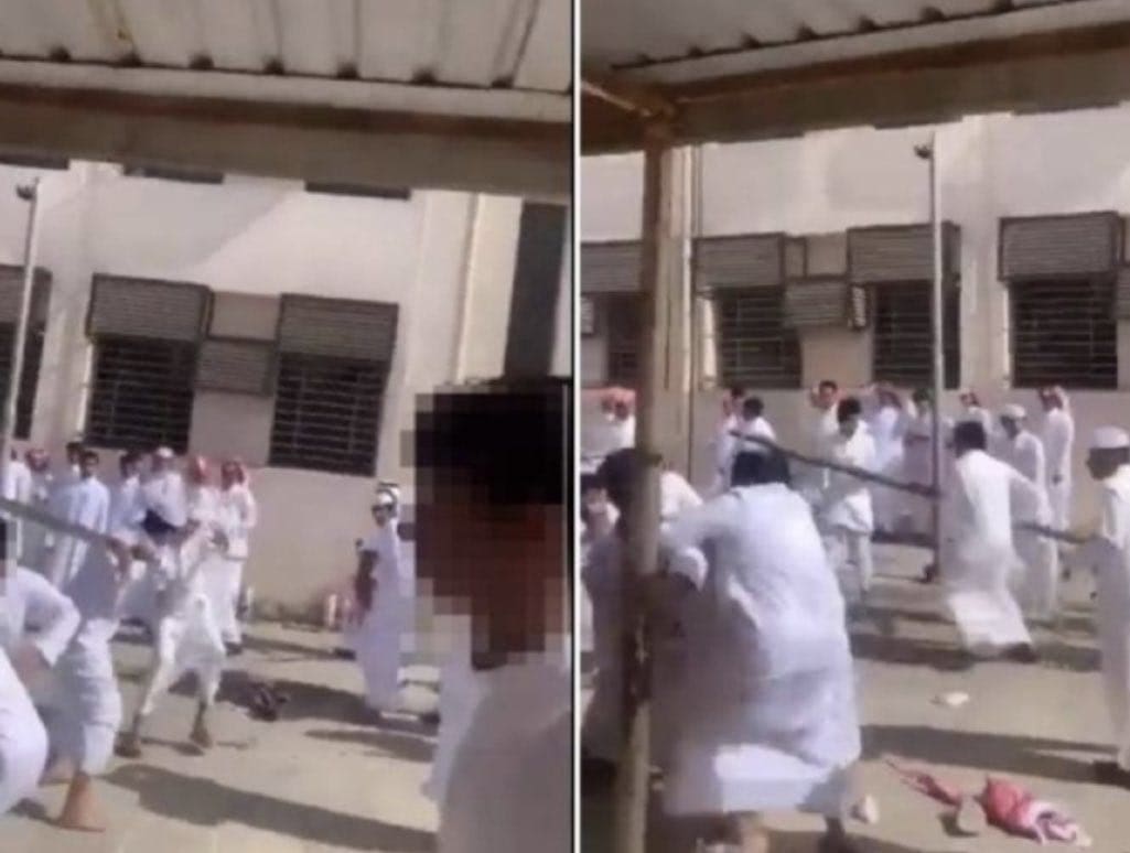 "مشاجرة" بين طلاب إحدى مدارس القطيف تثير غضب السعوديين!!