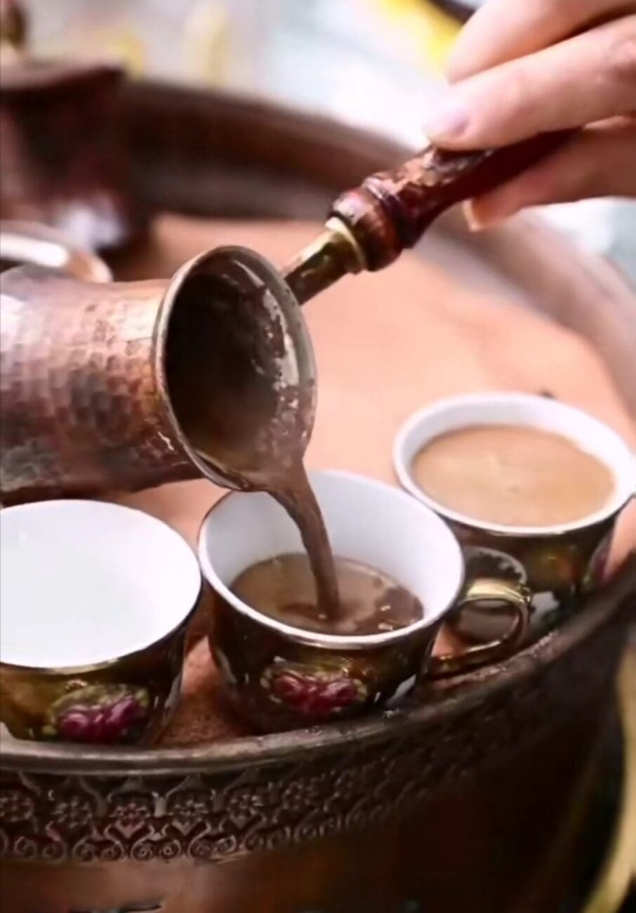 كيفية عمل القهوة التركية