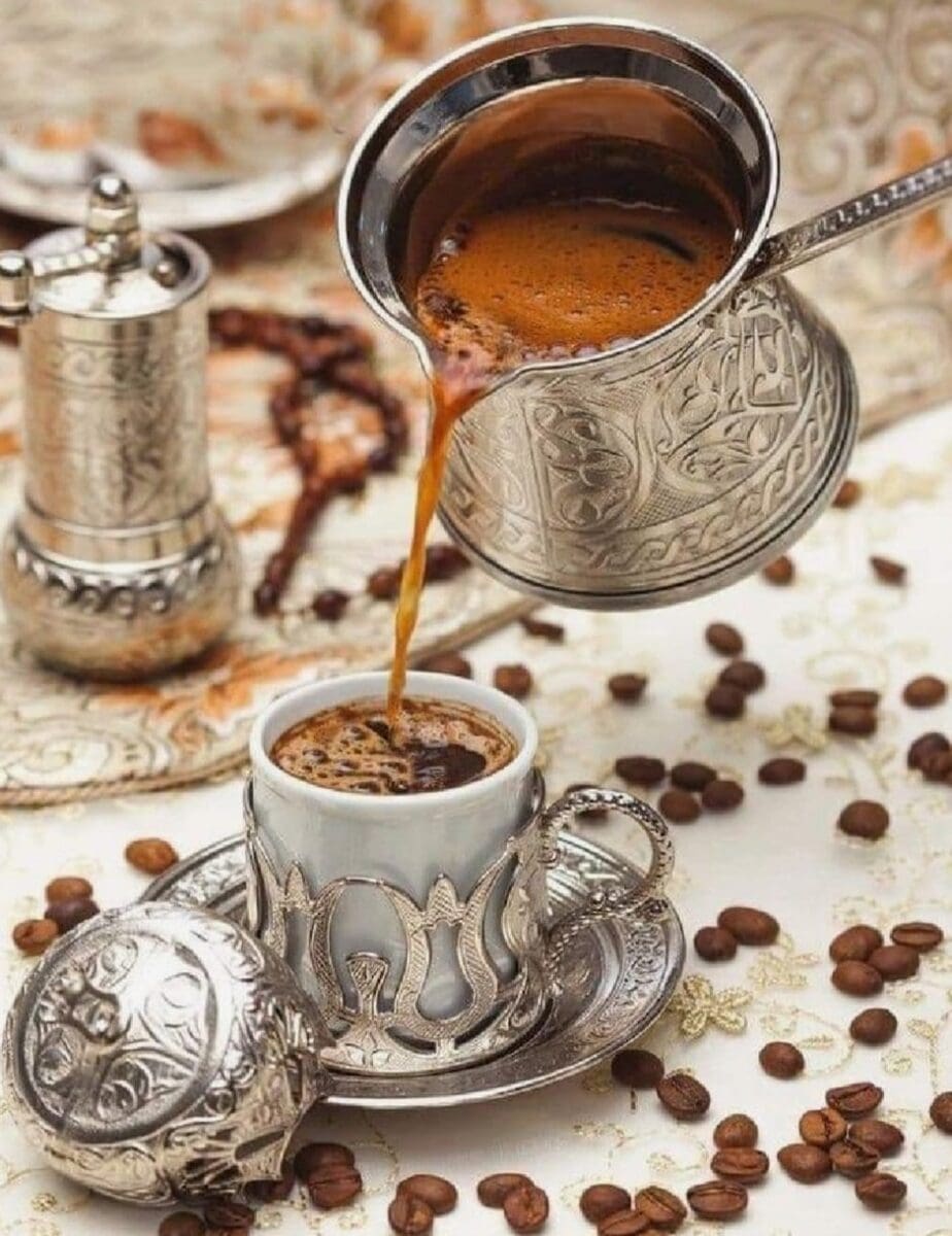 كيفية عمل القهوة التركية 