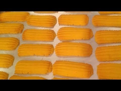 طريقة عمل بسكويت البرتقال المقرمش بدون ماكينات أو قمع بطريقة سهلة وغير مكلفة