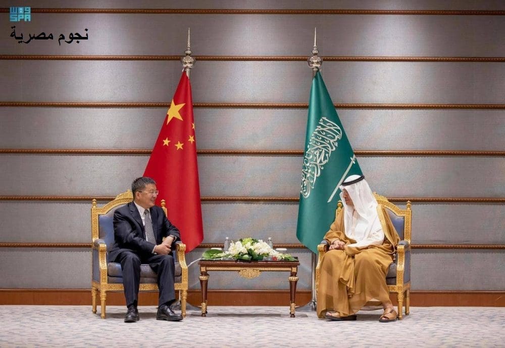 اجتماع وزير الطاقة السعودي مع رئيس الهيئة الوطنية الصينية للطاقة