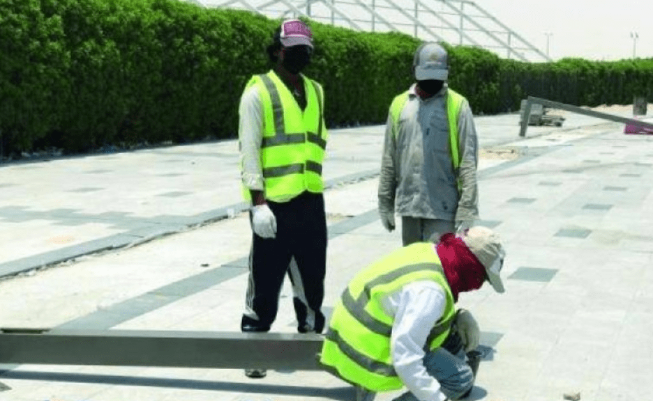 حظر العمل تحت اشعة الشمس في السعودية