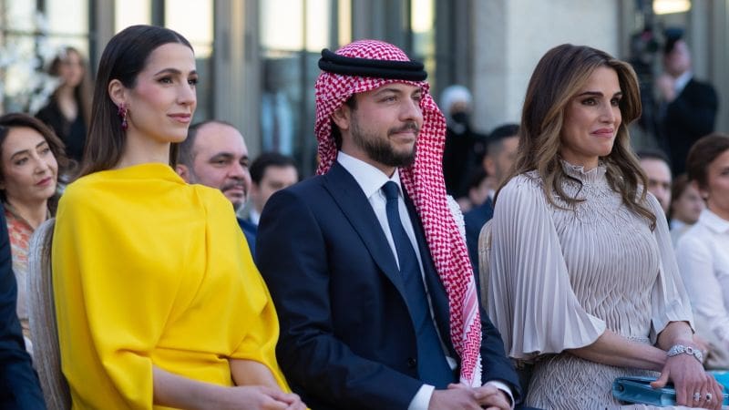 حفل زفاف الأمير حسين والآنسة رجوة