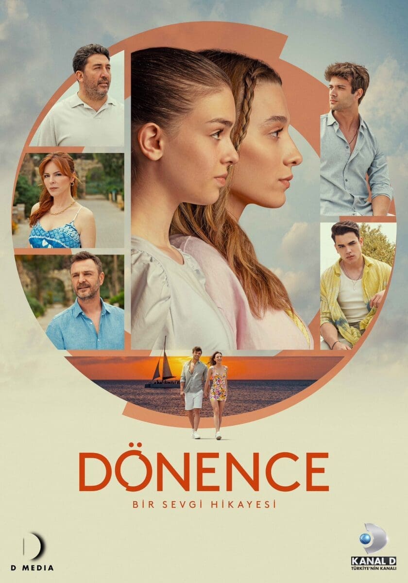 البوستر الرسمي لمسلسل "المدار - Dönence" لصالح قناة "كانال دي kanal d".