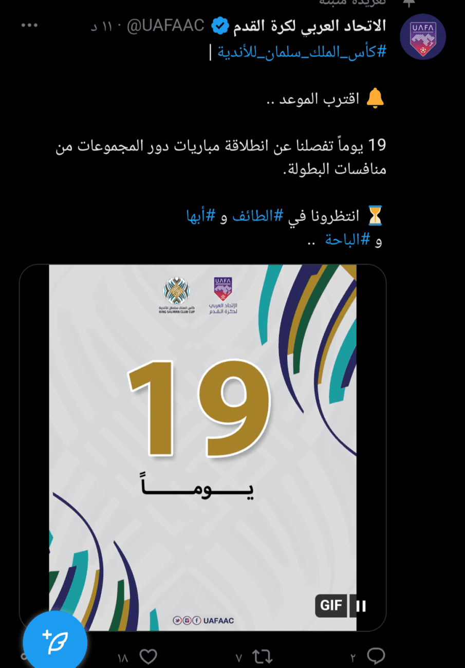 كأس الملك سلمان للأندية، البطولة العربية