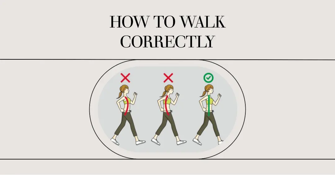 ممارسة رياضة المشي بالطريقة الصحيحة