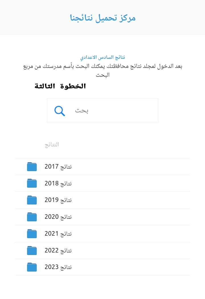 نتائج السادس 2023 العراق 