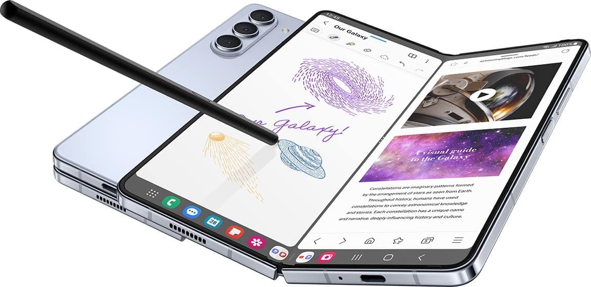 Samsung Galaxy Z Fold5 screen