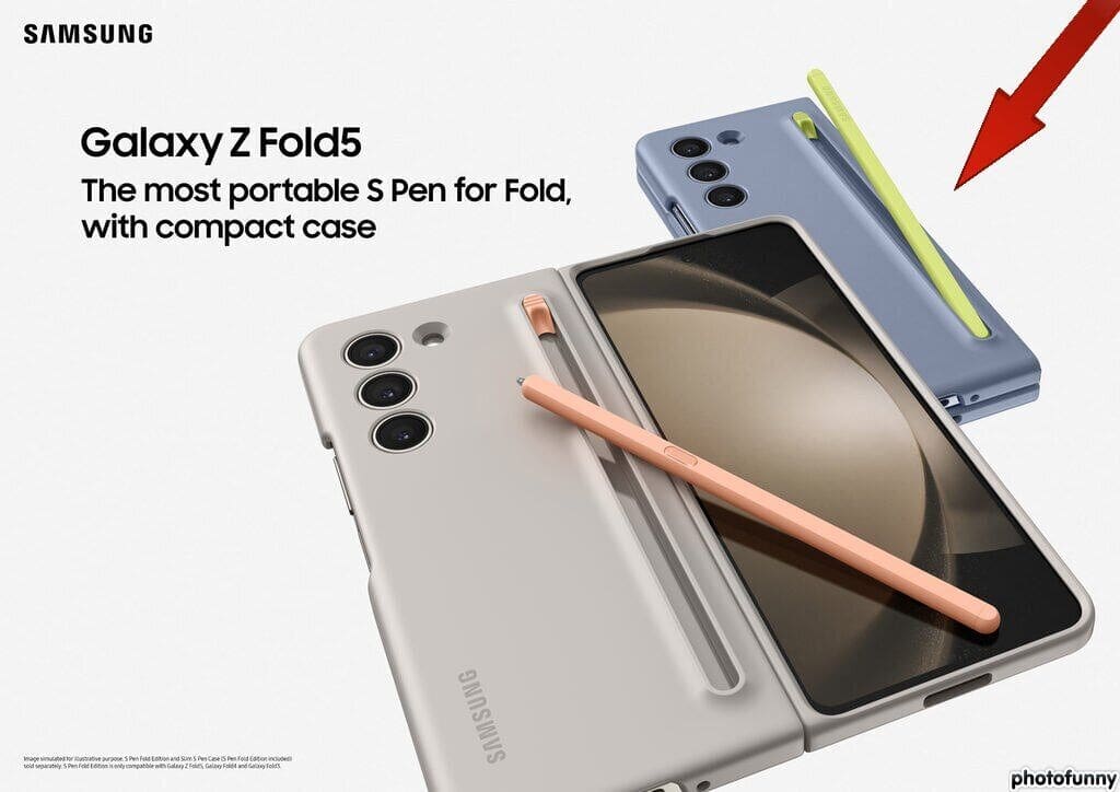 هاتف سامسونج الجديد القابل للطي Samsung Galaxy Z Fold 5