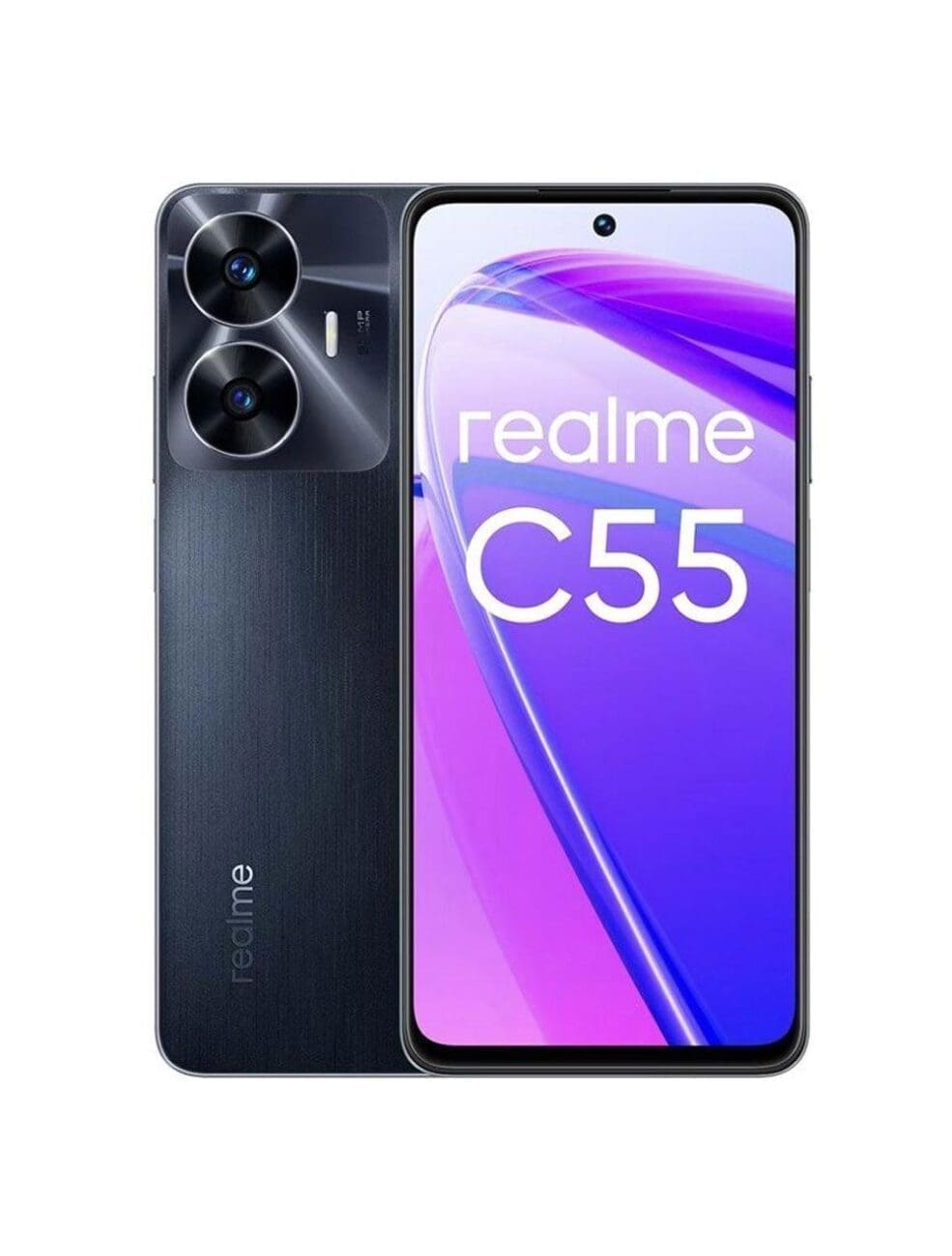 هاتف Realme C55 بلونه الأسود
