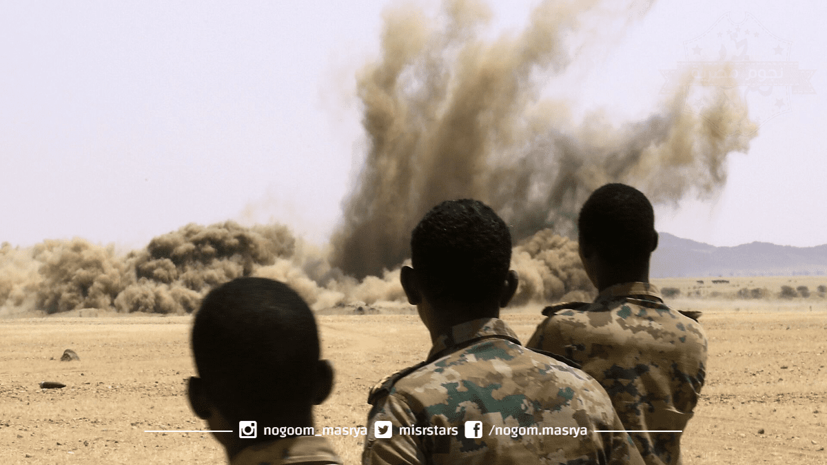 قصف عسكري بين رجال الجيش وقوات الدعم