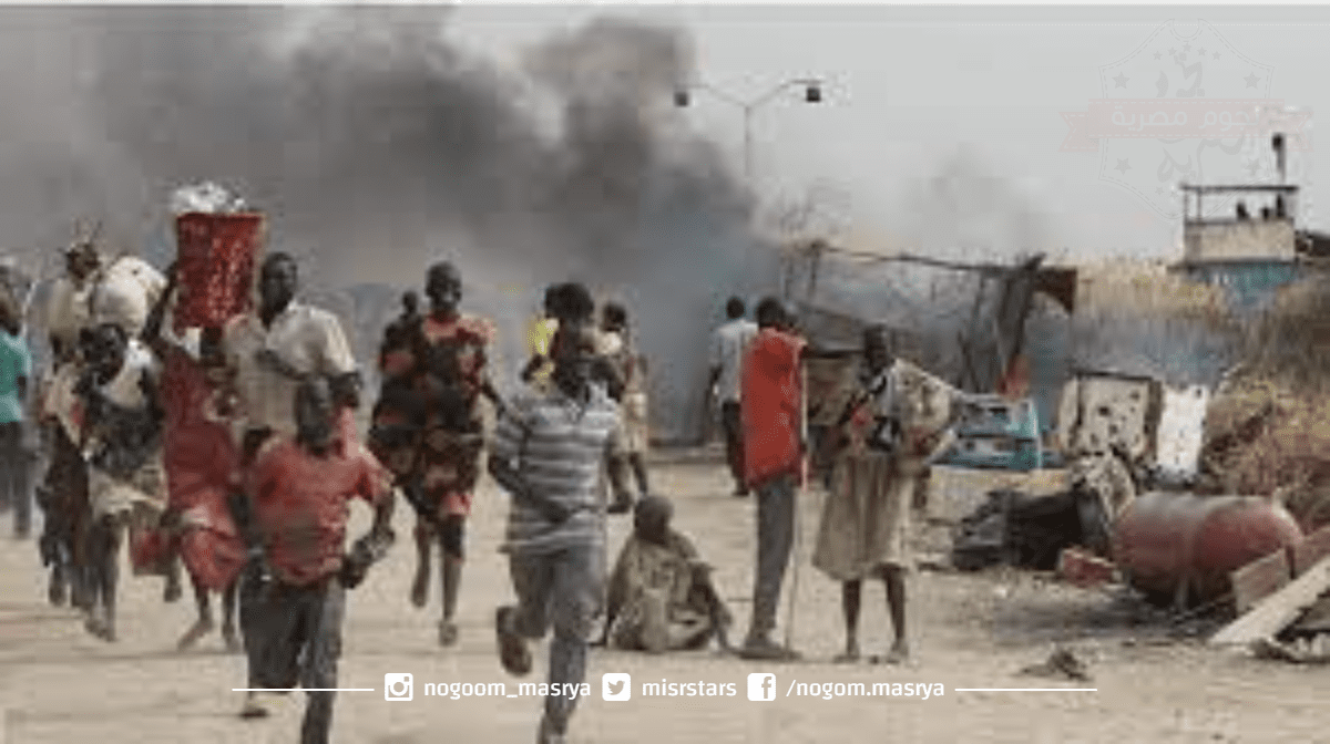 هروب المواطنين السودانيين من منازلهم