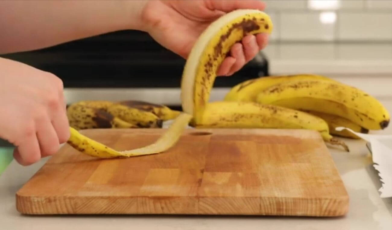 طريقة تخزين الموز في الفريزر 