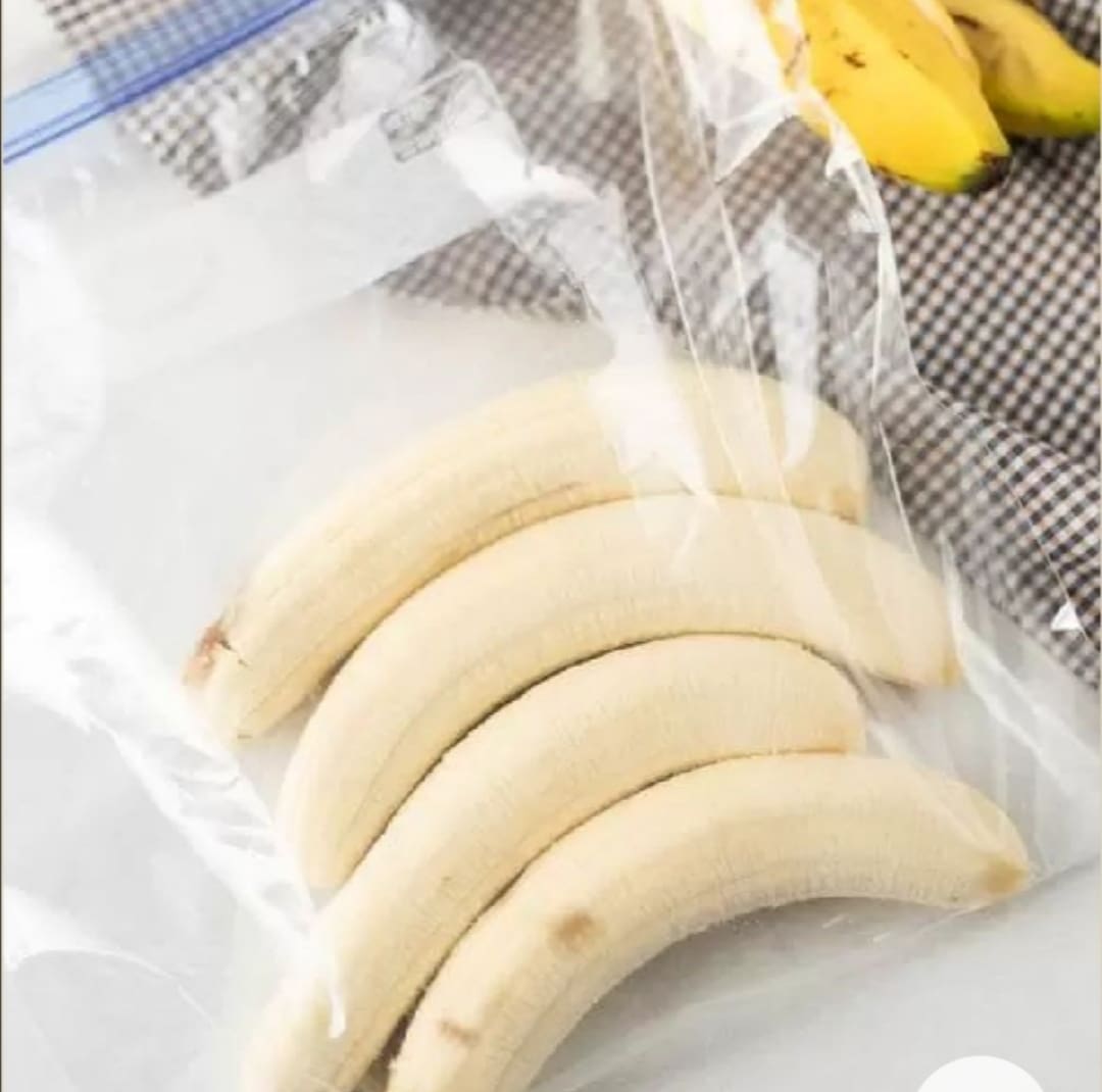 طريقة تخزين الموز في الفريزر 