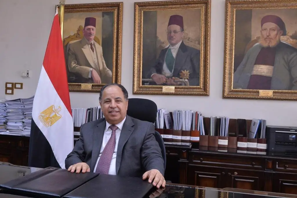 صورة وزير المالية المصرية