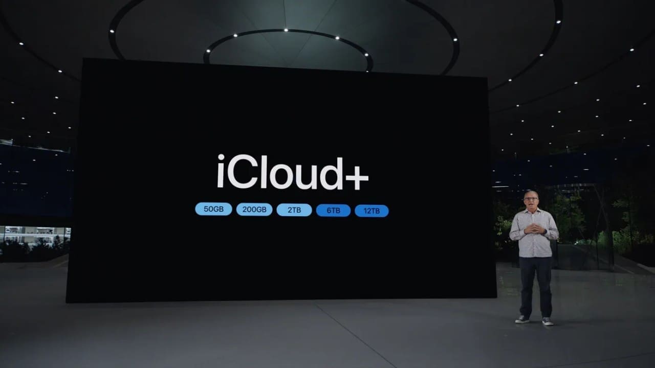 خدمة آي كلاود بلس + iCloud من آبل