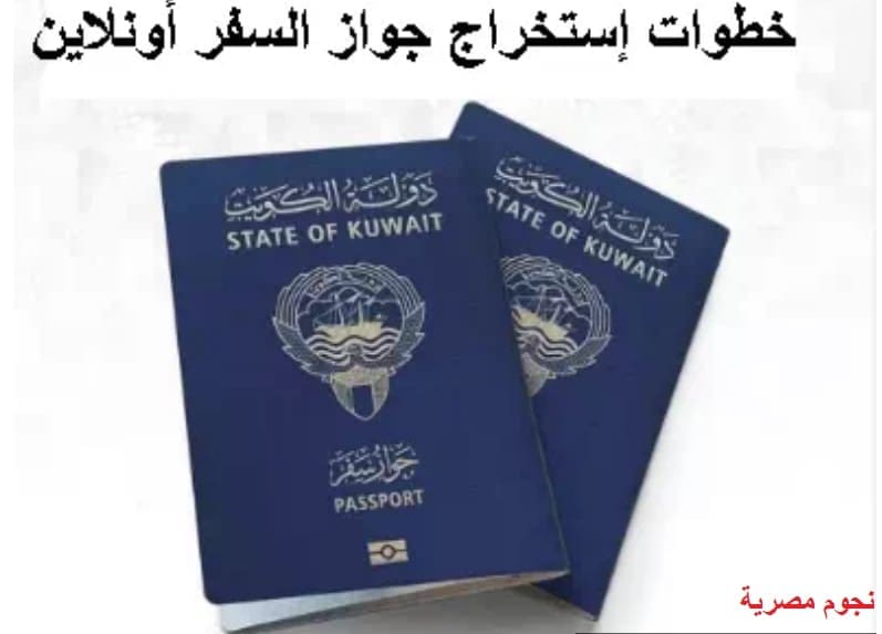 إستخراج جواز السفر أون لاين وزارة الداخلية الكويت- المصدر موقع خدماتي