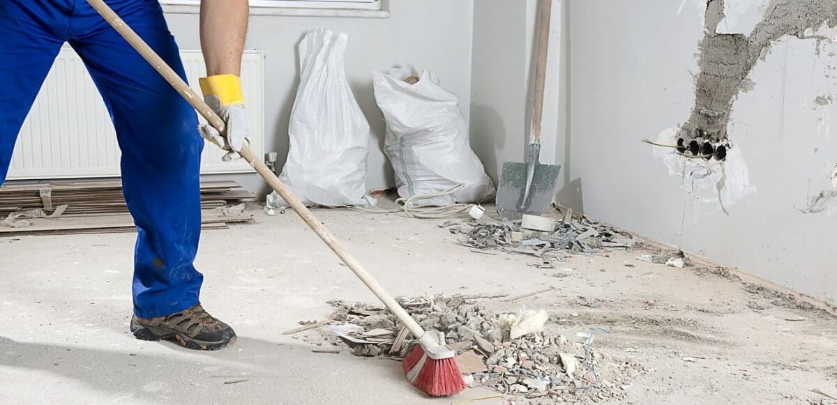 كيفية تنظيف المنزل بعد أعمال البناء