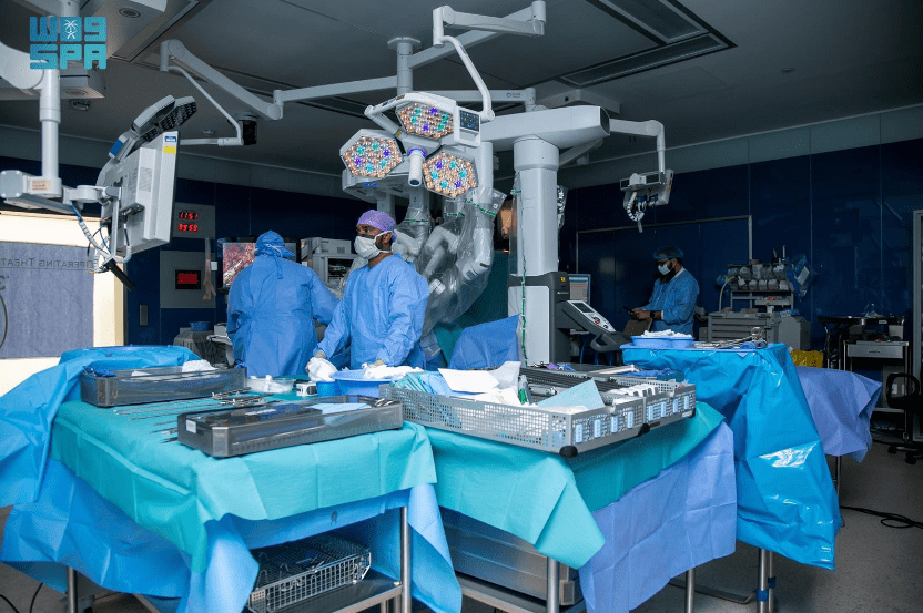 الجراحة الروبوتية - مصدر الصورة واس
