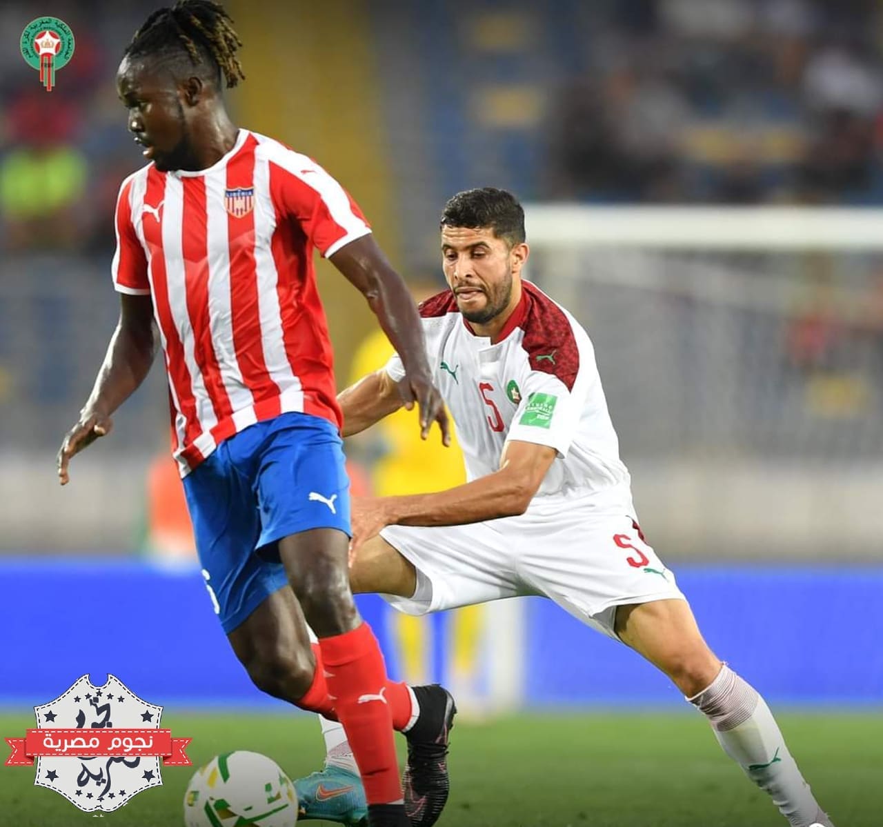 مباراة المغرب ضد ليبيريا في تصفيات الكان