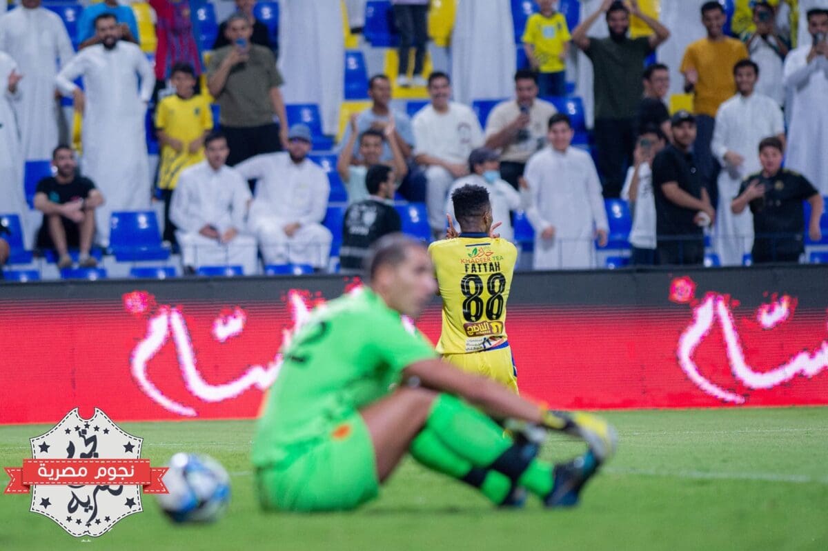 نتيجة مباراة التعاون ضد القادسية في كأس الملك السعودي (مصدر الصورة. حساب الذئاب موقع إكس)