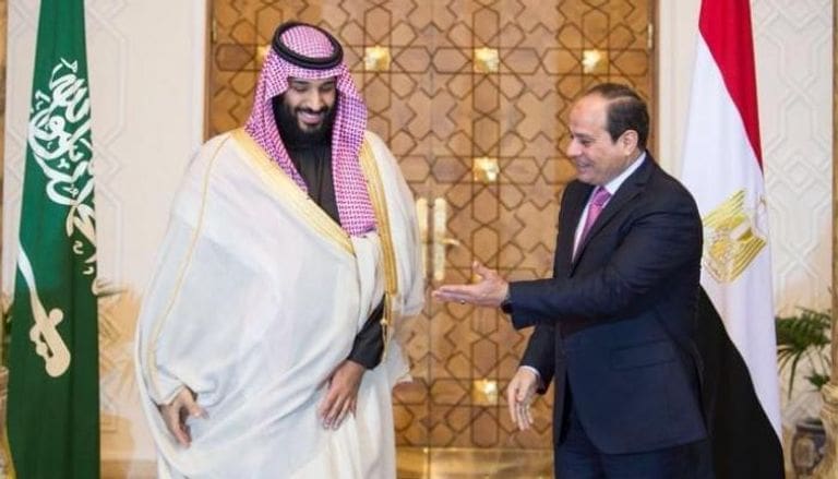 الأمير محمد بن سلمان والرئيس السيسي