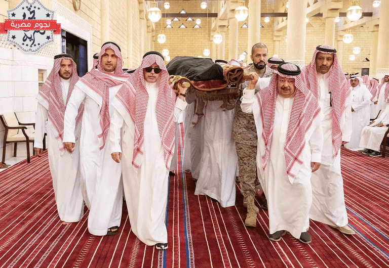 جنازة الأميرة عبطا بنت سعود بن عبدالعزيز - المصدر: صحيفة سبق