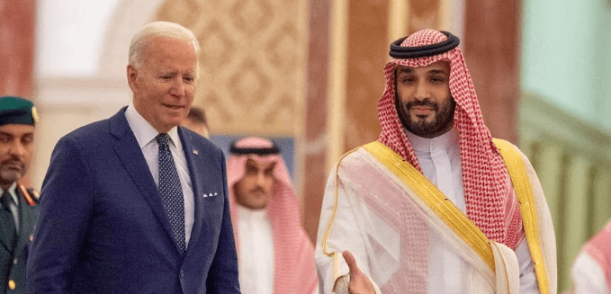 الأمير محمد بن سلمان والرئيس الأمريكي بايدن - مصدر الصورة: رويترز