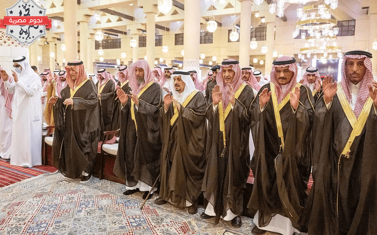 جنازة الأميرة عبطا بنت سعود بن عبدالعزيز - المصدر: صحيفة سبق