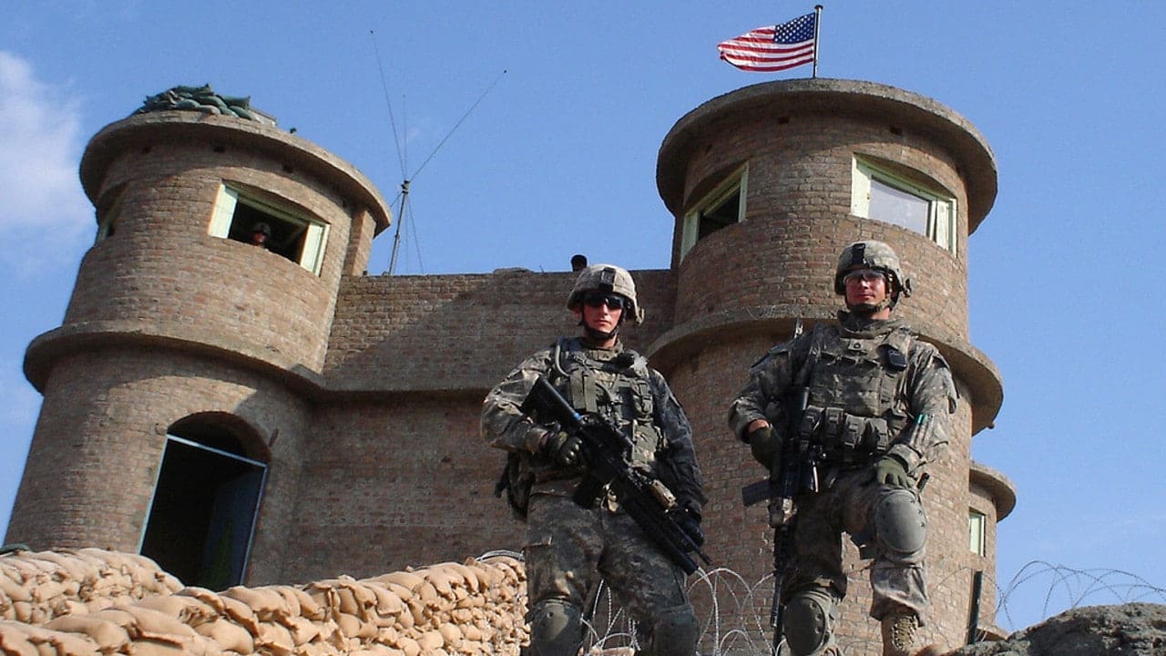 مقاتلين أمريكيين بإحدى القواعد العسكرية _ المصدر: أخبار الدفاع العربي