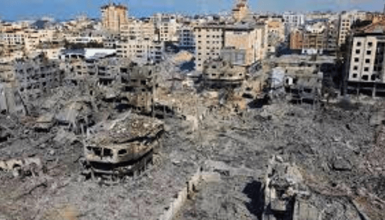 معاناة شعب غزة والأوضاع الانسانية بالقطاع