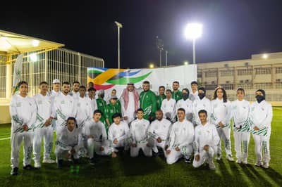شعلة الألعاب السعودية تجوب مواقع الطائف التاريخية والرياضية