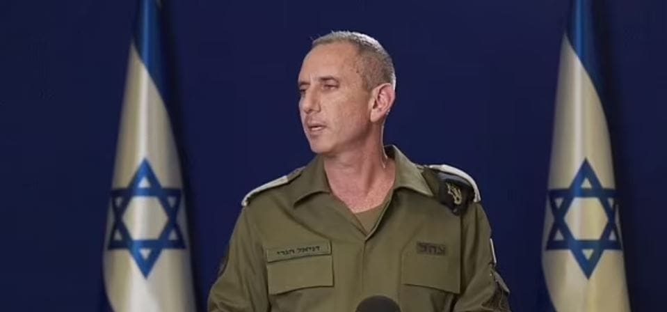 المتحدث باسم جيش الدفاع الاسرائيلي دانيال هاجاري