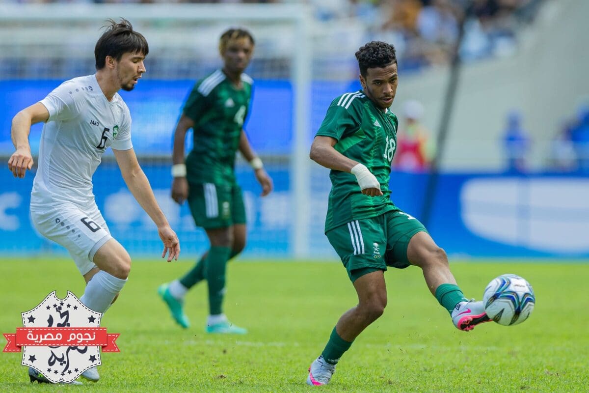 جانب من مواجهة السعودية أمام أوزبكستان في ربع نهائي أولمبياد أسياد هانغتشو 2022 (مصدر الصورة. حساب اتحاد الكرة تويتر)