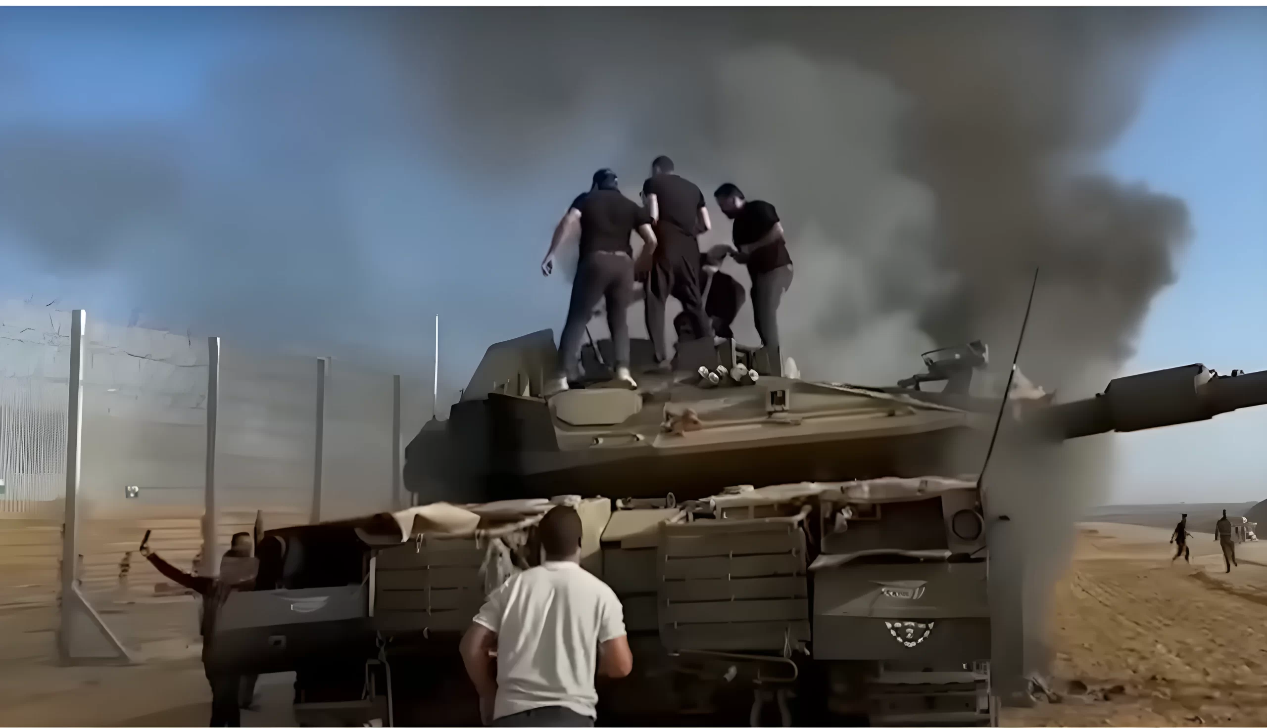 استيلاء المقاومة الفلسطينية على دبابة تابع للجيش افسرائيلي