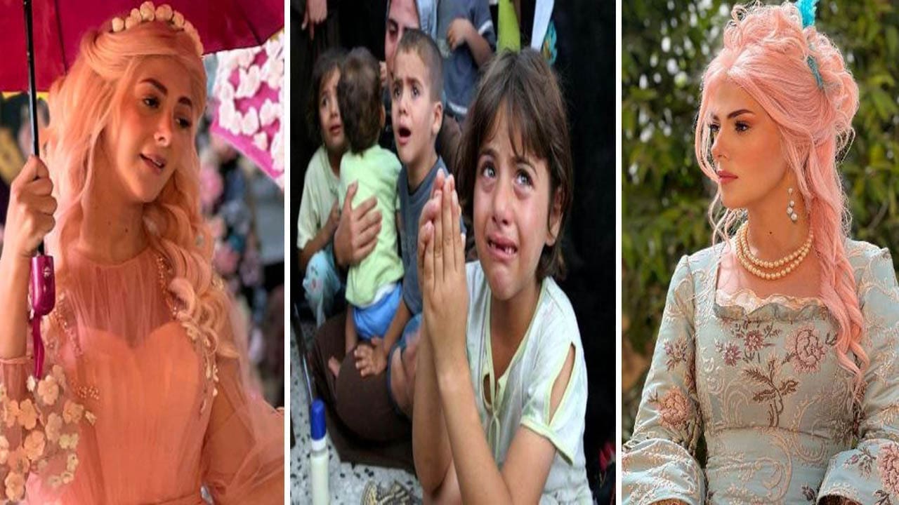 دنيا سمير غانم تُطالب الجميع بالتبرع لأطفال غزة