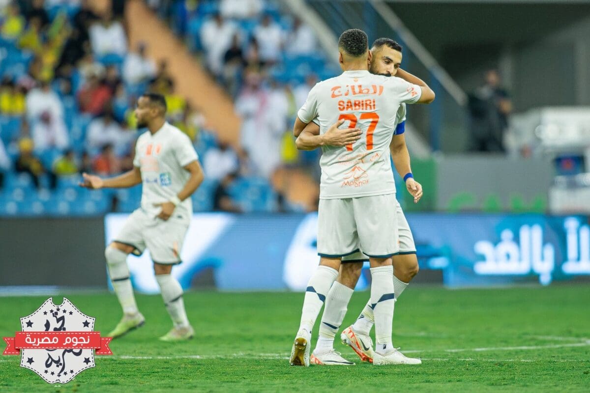 مباراة الفيحاء ضد النصر في دوري روشن السعودي