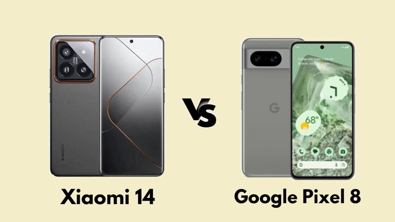 مقارنة المواصفات بين Xiaomi 14 و Google Pixel 8 والأسعار