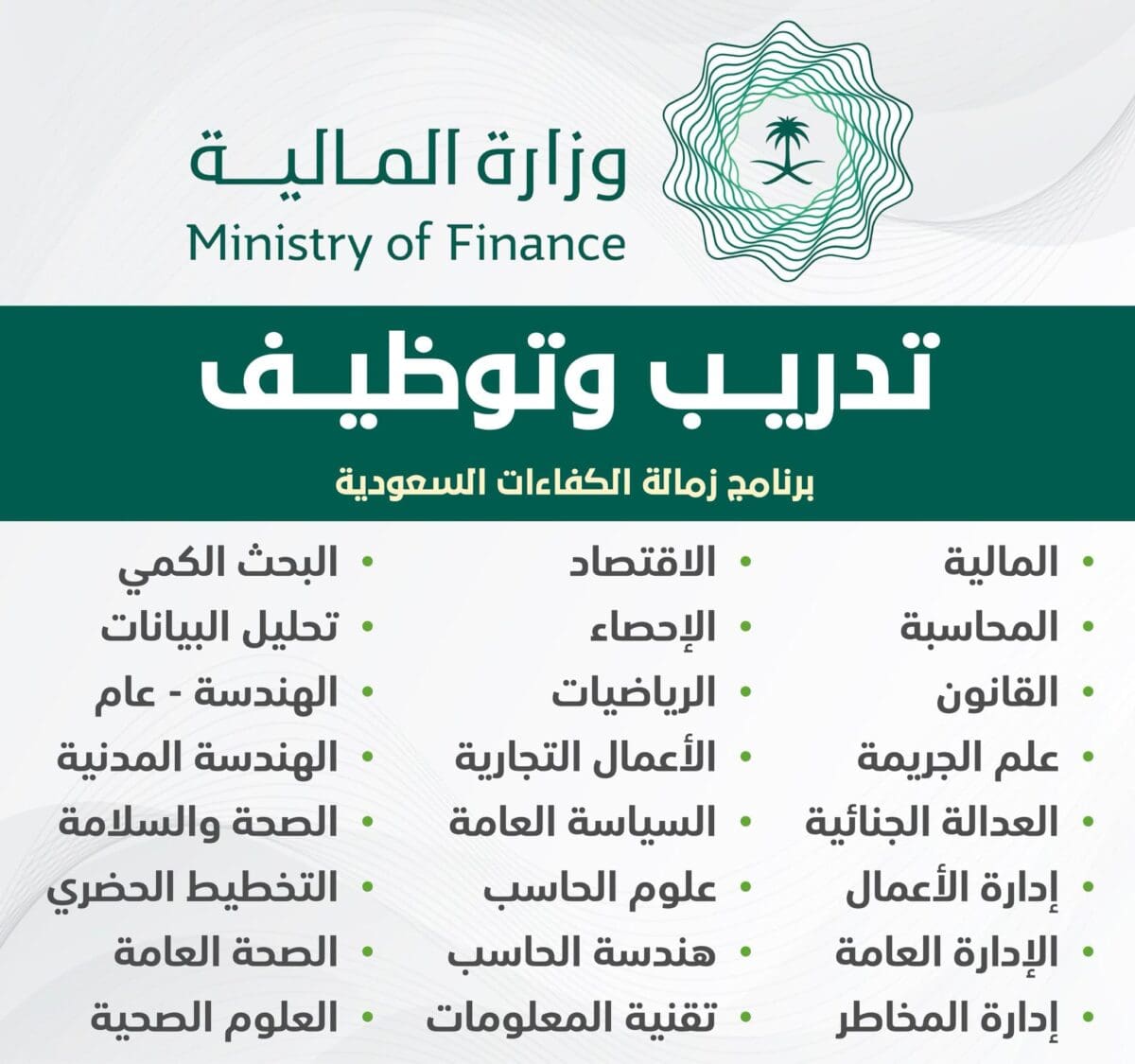 برنامج زمالة الكفاءات السعودية يفتح أبوابه للاستثمار في مستقبلك المهني
