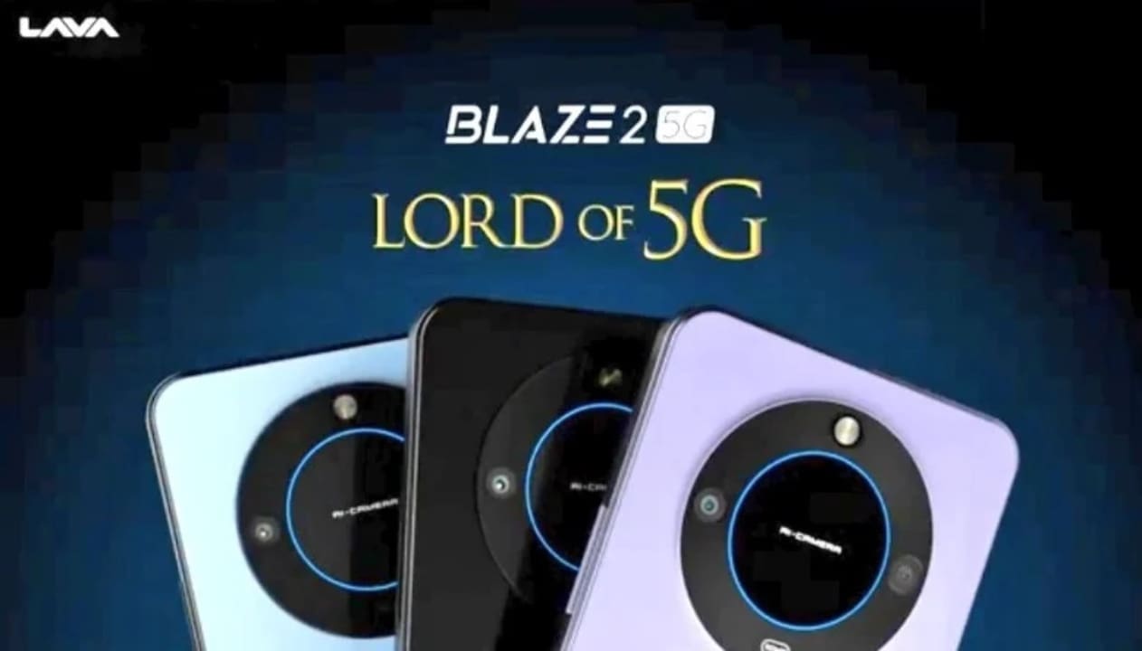 إطلاق هاتف Lava Blaze 2 5G في الهند