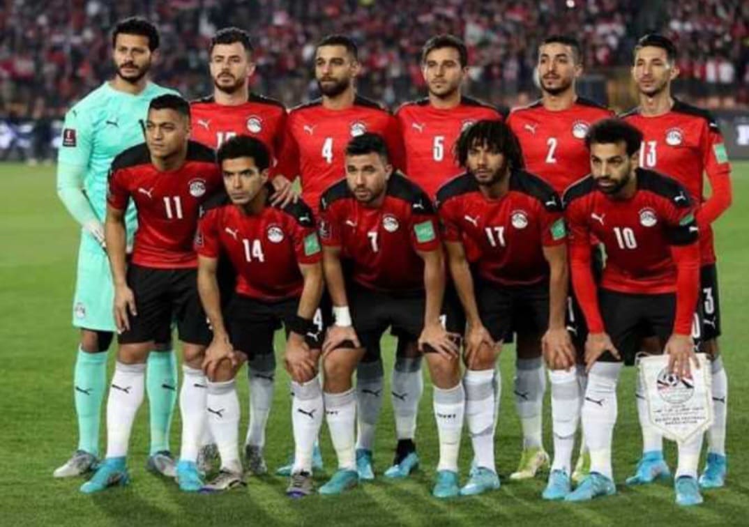 منتخب مصر خلال مباراة جيبوتي- المصدر جوجل 