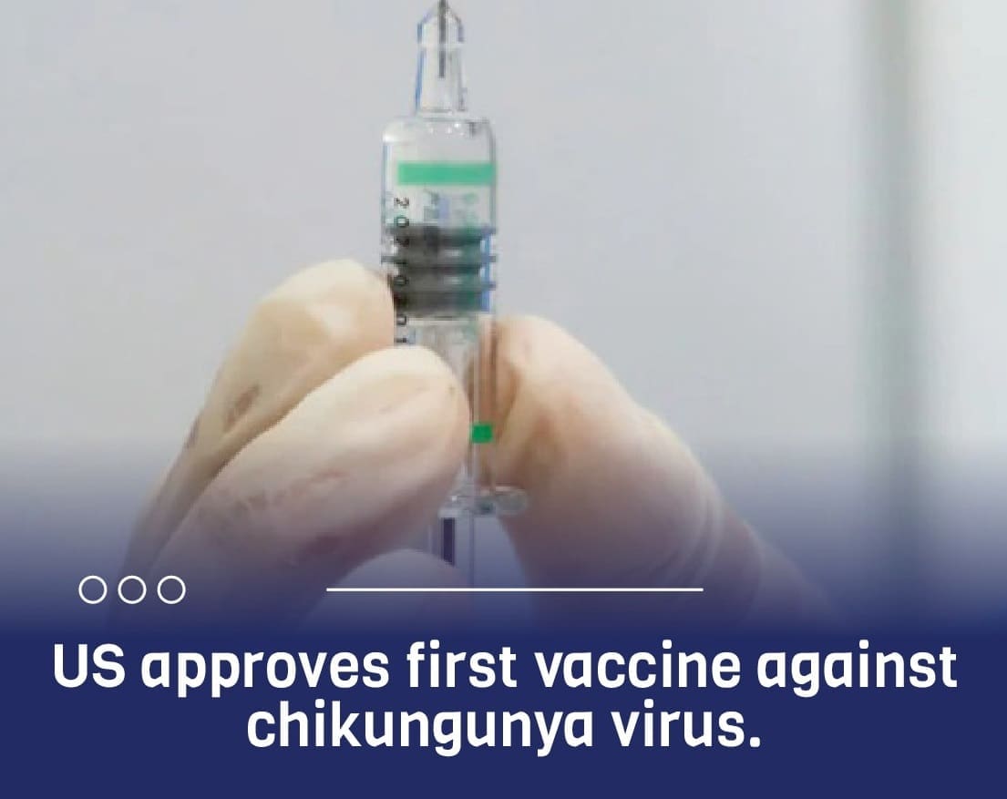 أول لقاح مضاد لفيروس الشيكونغونيا تعتمده الولايات المتحدة أمس
