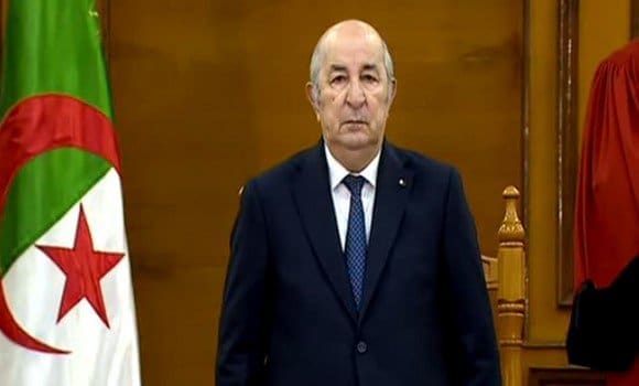 رئيس الجزائر يفتتح مراسم السنة القضائية الجديدة