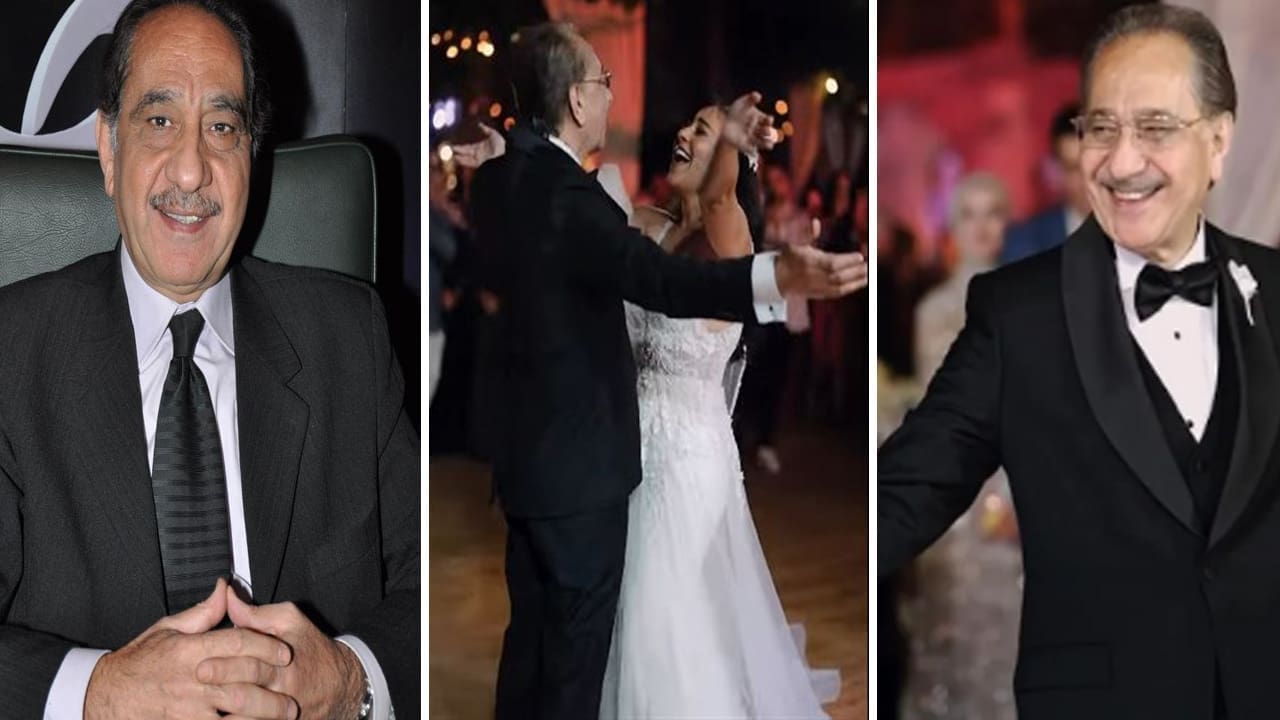 محمد أبو داود يرقص مع ابنته بحفل زفافها